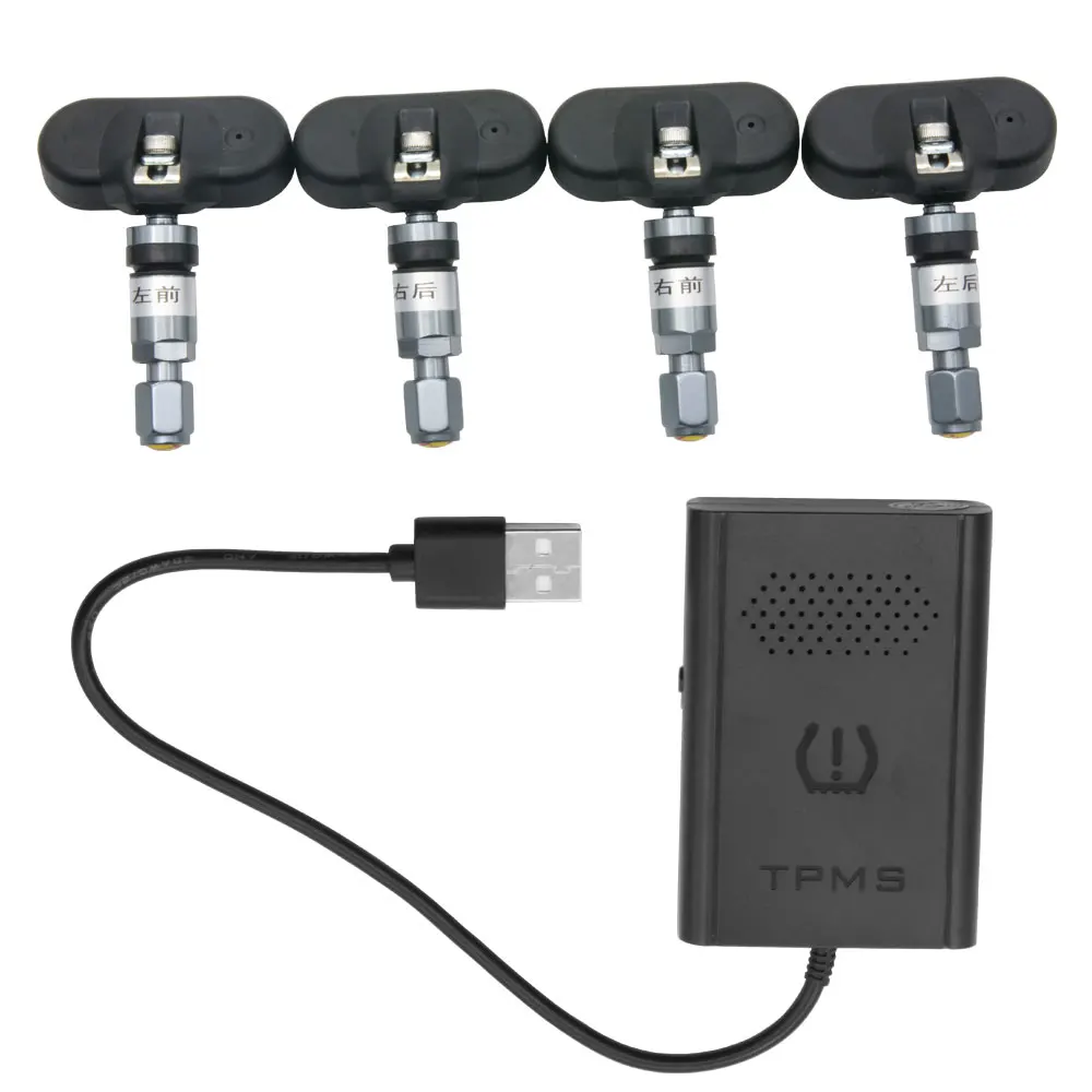USB система контроля давления в шинах автомобильные TPMS для Автомобильный dvd плеер