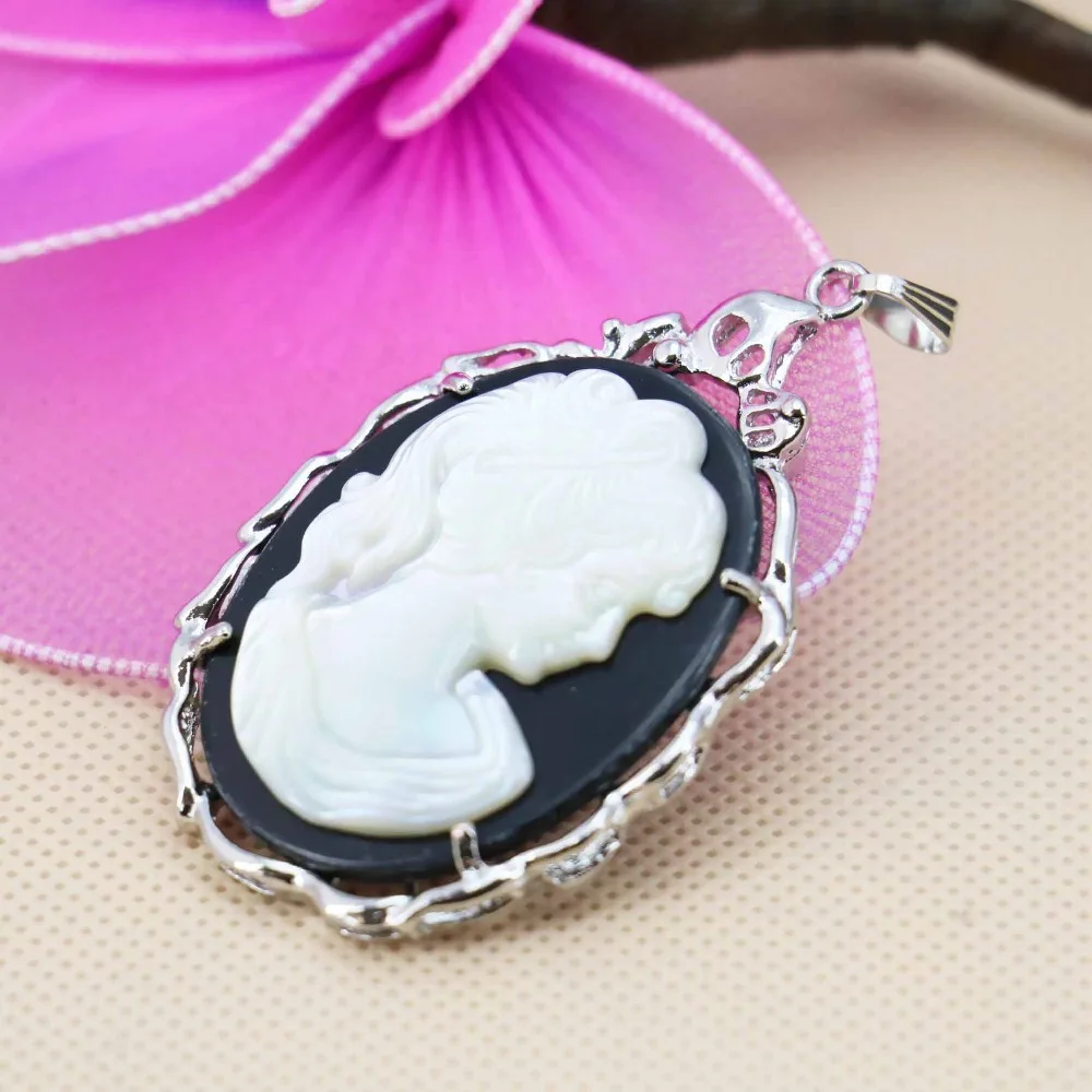 34*51mm Ethnic Chic Prevalent character Abalone seashell sea shell pendant embroider craft jewelry making design diy Accessories | Украшения