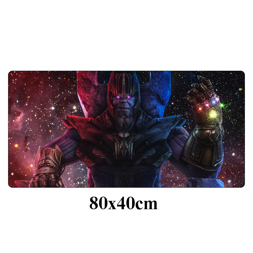 5 80x40 см Мстители эндгейм коврик для мыши большой нескользящий игровой замок края скорость геймер коврик для мышки для ноутбука ПК Аксессуары коврик для ноутбука - Цвет: 5