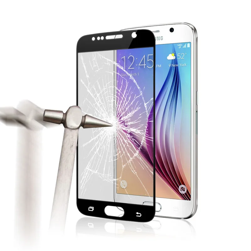 9H полное покрытие закаленное стекло для Samsung Galaxy J2 J5 J7 Prime J1 Ace J3 Pro 2016 J510 чехол