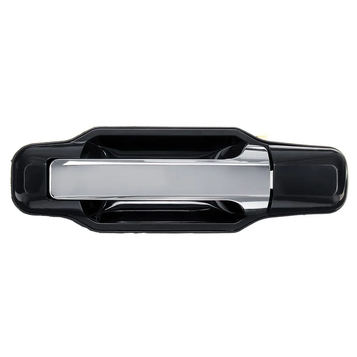 1PC chrome and black LHD передний левый/прямо из АБС-пластика, наружные двери с жалюзийными решётками ручка для Kia Sorento 2003 2004 2005 2006 2007 2008 2009 826503E021 826603E021 836503E01 - Цвет: 1PC chrome and black
