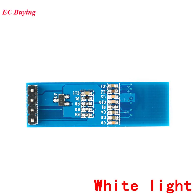 OLED дисплей SSD1306 0 91 дюйма 128x32 DIY модуль I2C IIC серия &quot 128*32 ЖК экран для Arduino белый 4P