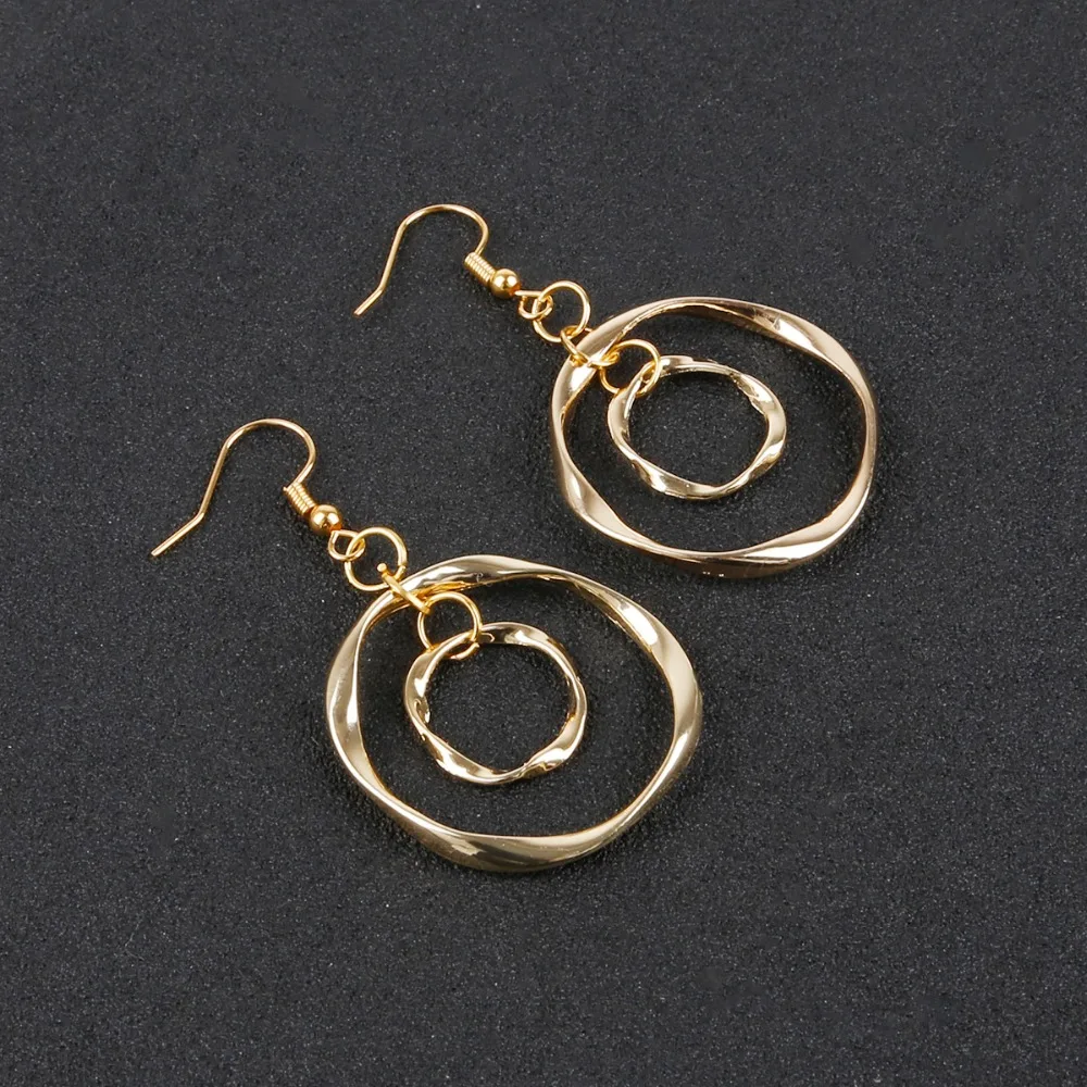 4 шт./лот подвеска из цинкового сплава геометрической формы в форме круга для