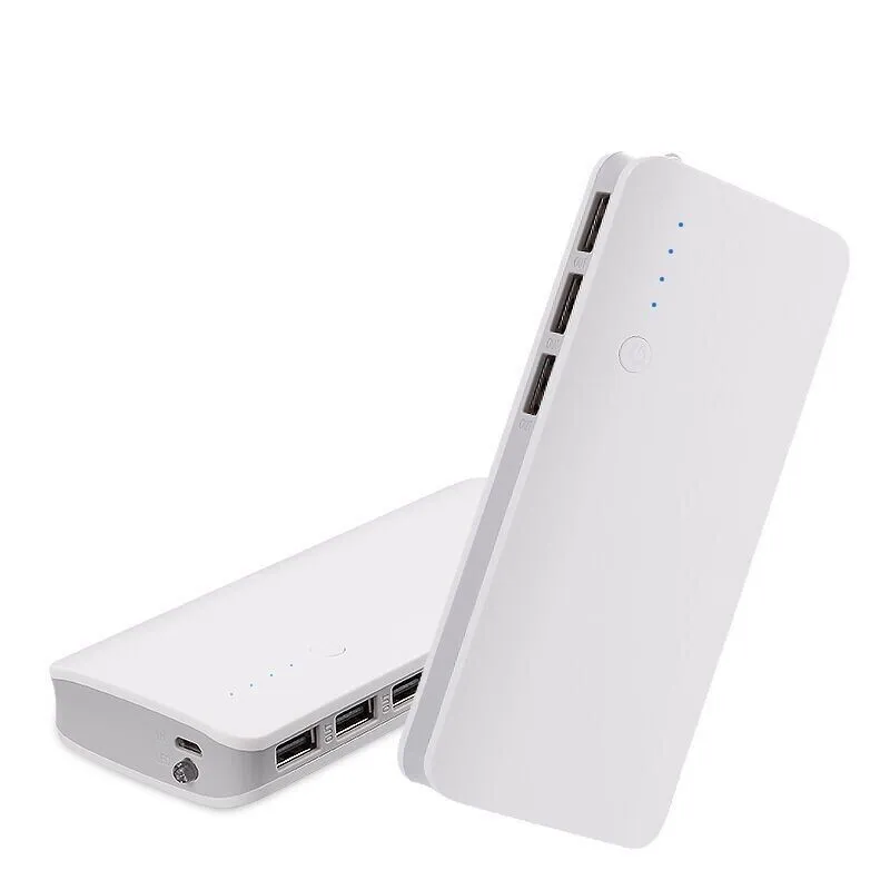 Внешний аккумулятор 10000mAh 5V 2.1A 3 USB зарядное устройство 18650 аккумулятор внешний аккумулятор