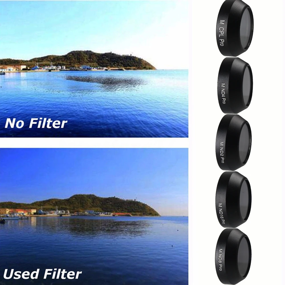 Фильтры для дрона Dji Mavic Pro Filter ND CPL Polar набор фильтров Professional M Star цветовая