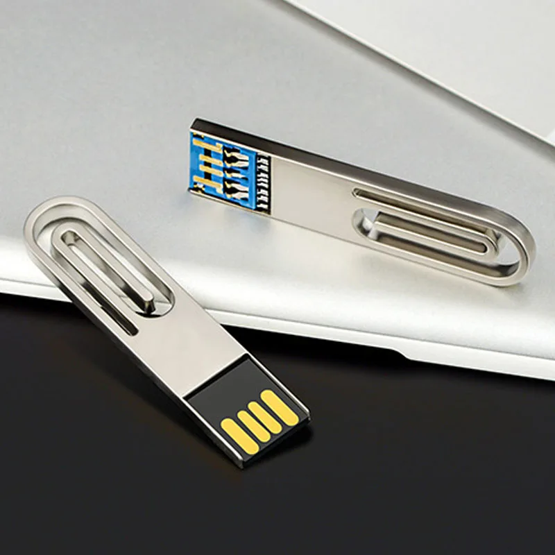 Металлическая USB флешка 4 Гб Флешка 8 ГБ 16 ГБ 32 ГБ флэш-накопитель 64 Гб 128 Гб карта памяти Реальная емкость U stick для ноутбука