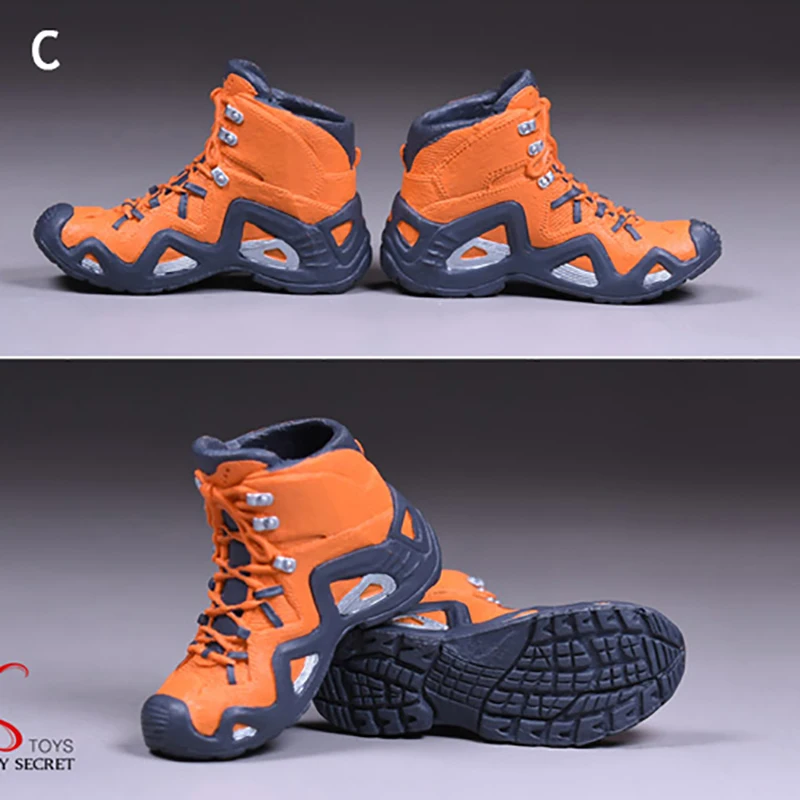 VSotys 1:6 Scale Fashion not VTS DAM A/B/C 3 Colors Solid Foot Climbing Hiking boots Sports Shoes For 12 Inch Soldier Figure | Игрушки и