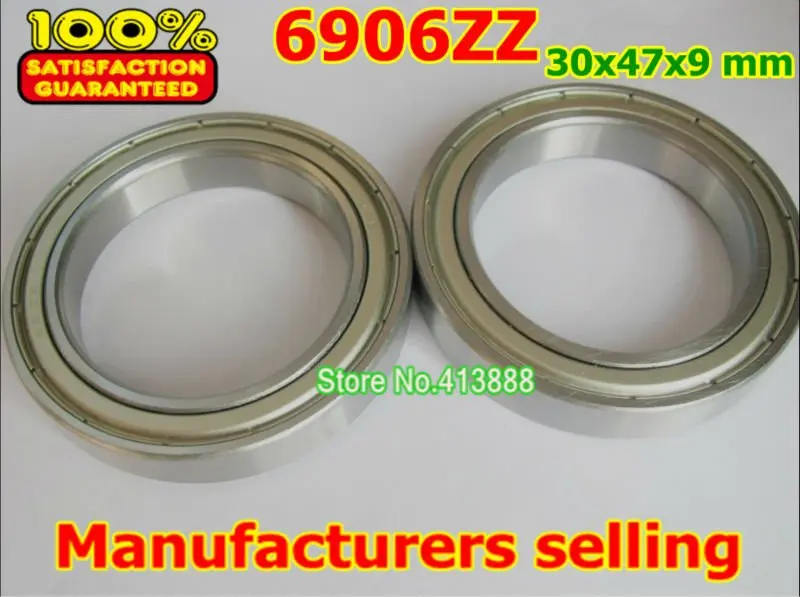 (1 шт.) шариковый подшипник 6906ZZ 6906 2RS 30*47*9 мм с тонкими стенками|bearing bearing|bearing groovebearing