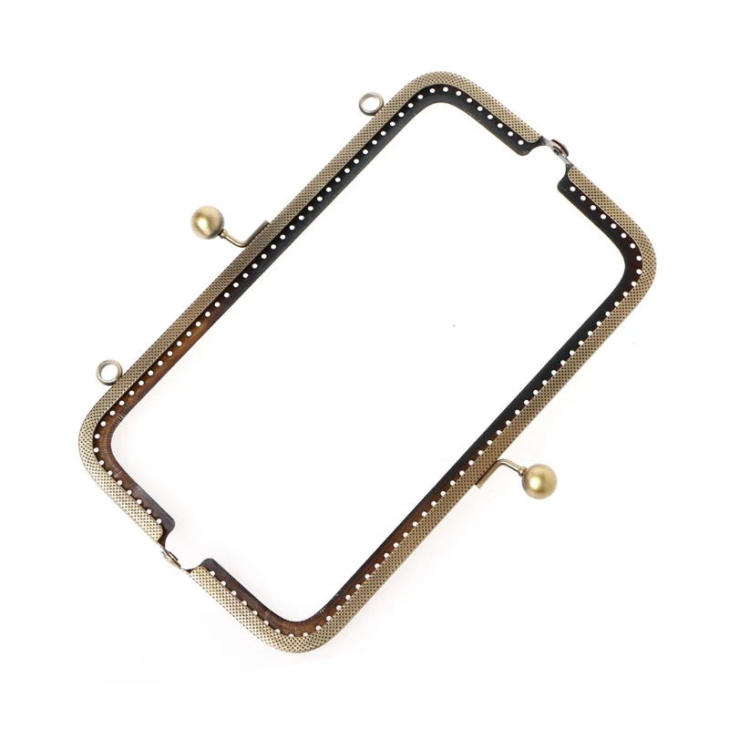 1PC Metal Frame Kiss Clasp Arch For Purse Bag Accessories DIY Craft 20.5cm images - 6