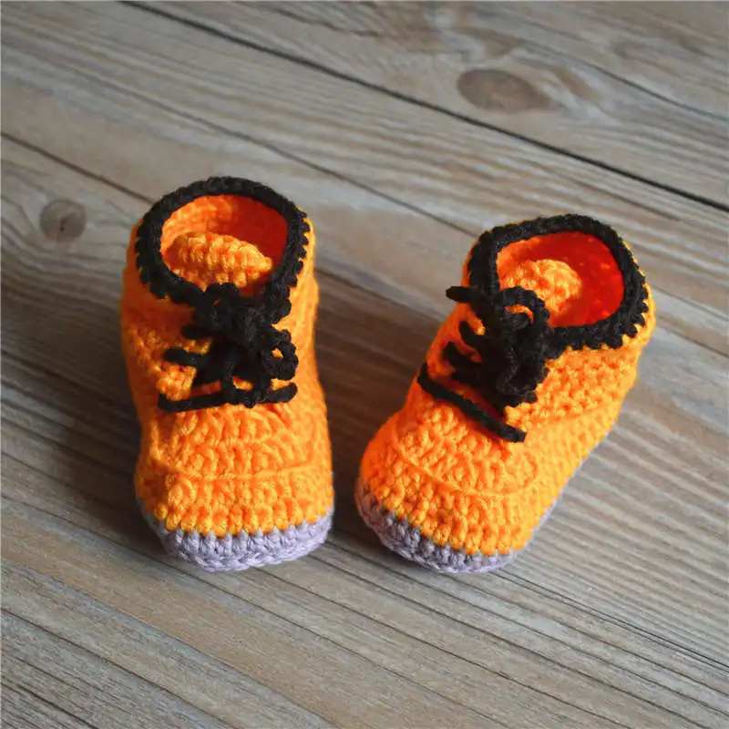 

QYFLYXUEfreeshipping baby crochet sneakers shoes shoe booties,Handmade r infants/toddlers/kids