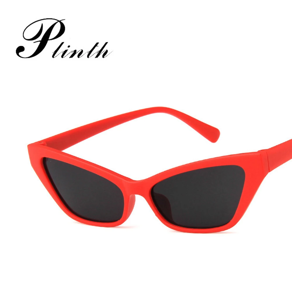 2019 NEW Cute Sexy Retro Cat Eye Sunglasses Women Small Black White 2018 Triangle Vintage Cheap Sun glasses Red Female uv400 | Аксессуары