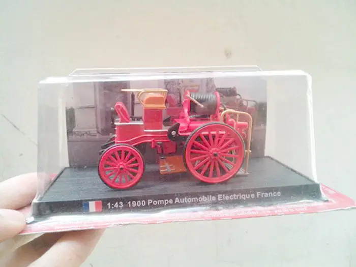 Коллекция 1/43 года насос для автомобиля Electrique France 1900 модель пожарной машины
