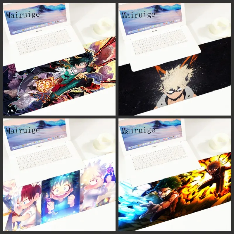 

Mairuige All New Hight Quality Anime My Hero Accddemia Mousepad Besst Rubber Anti Slip Computer Gaming Mouse Pad Durable Mat