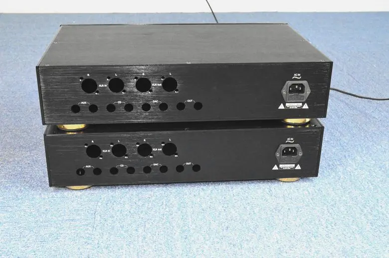 Новое высококачественное Алюминий B6010 предусилитель DIY корпус усилителя шасси