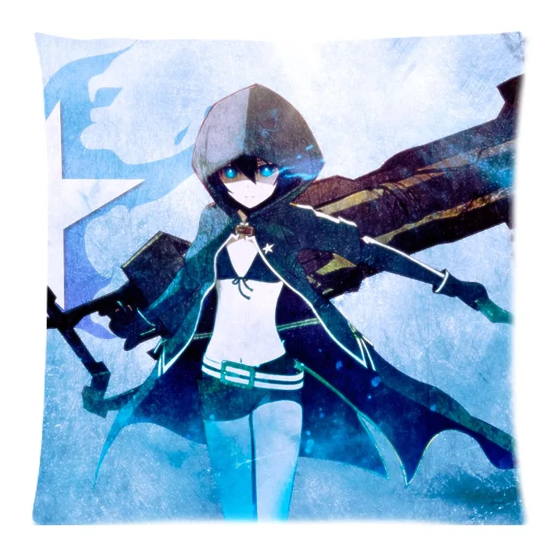 Наволочка для подушки BLACK ROCK SHOOTER наволочка на заказ декоративная Чехол дивана