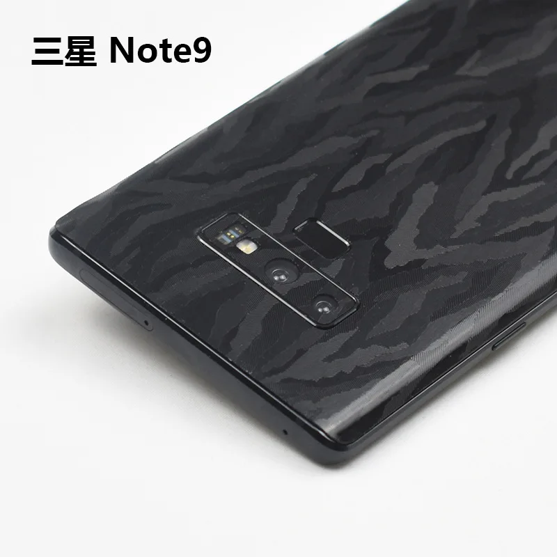 3D камуфляжная задняя пленка для samsung Galaxy Note 9 Note9 декоративная Защитная мобильного