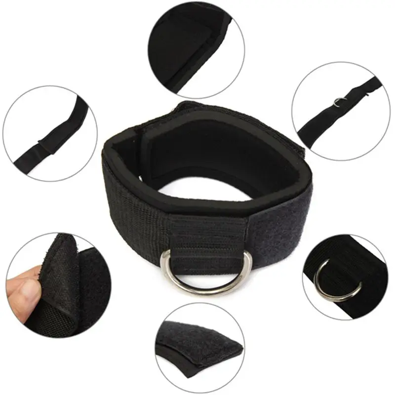 

1pc Ankle Strap Leg Training Brace Buckle Elastic Rope Protector For Fitness Running Sports Safety New