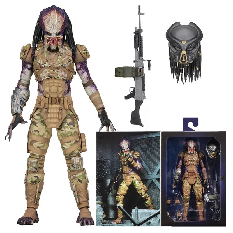 B in box NECA The Emissary Predater Lab Escape беглый Labescape Predater ПВХ фигурка коллекция игрушка в подарок - Цвет: B in box