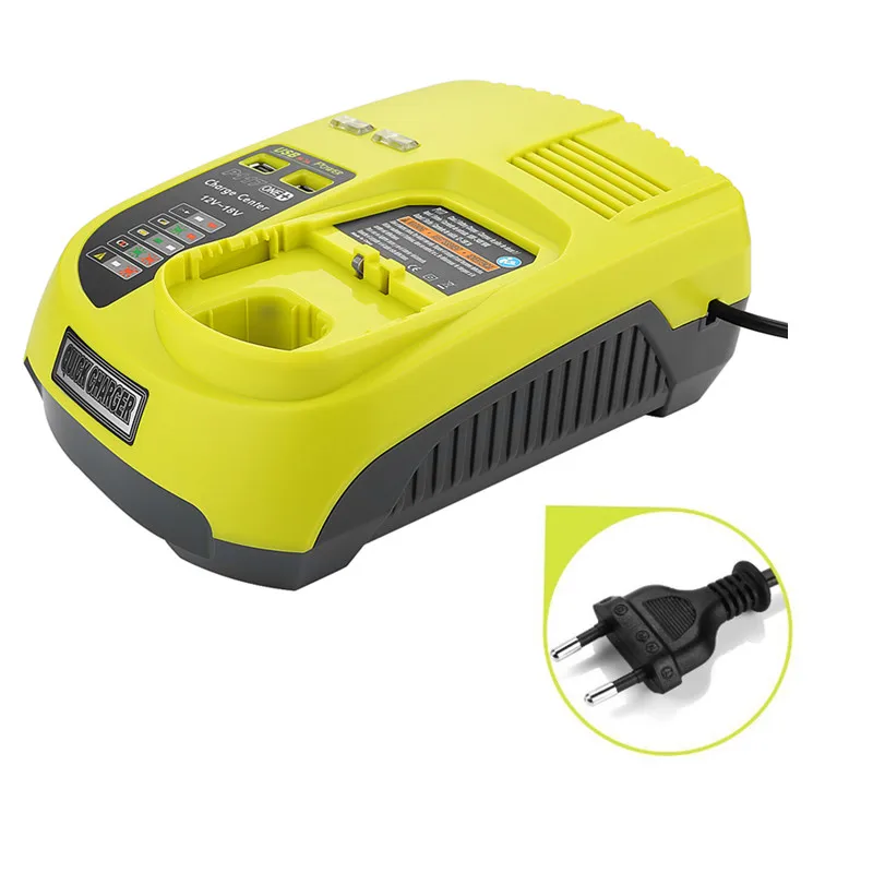 Сменное зарядное устройство Ryobi Ni-Cd Ni-Mh li-ion 12 В 14 4 18 в европейская вилка для
