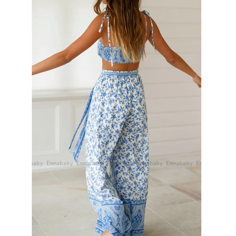 Женский пикантный комбинезон из двух предметов без рукавов с открытой спиной