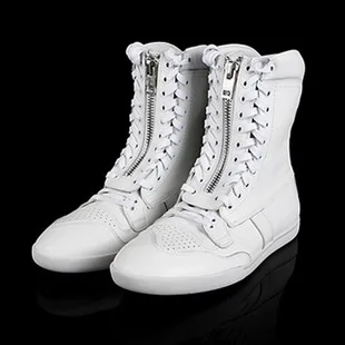 New arrival white leather sneakers 