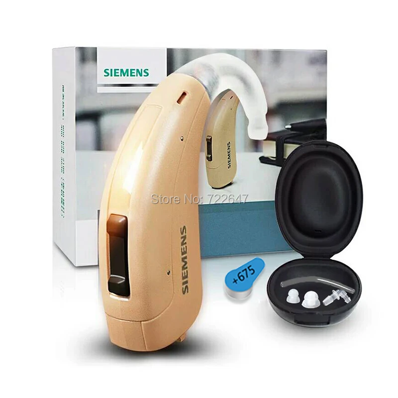 Слуховой аппарат Siemens Super Power Fun SP BTE слуховой 6 каналов цифровой мощный усилитель