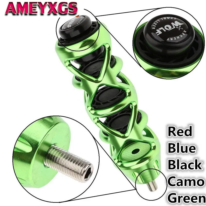 

1 шт., 5 дюймов, стабилизатор для стрельбы из лука, из алюминиевого сплава, Гармонический демпфер, амортизатор для охоты, аксессуары для стрел...