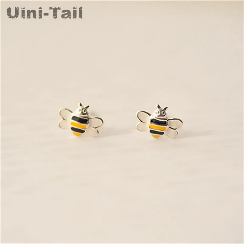 Серьги Uini Tail женские из серебра 925 пробы GN757|Серьги-гвоздики| |