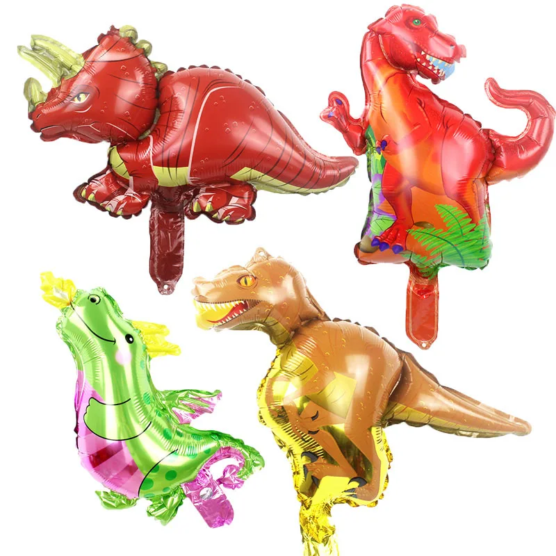 mini dino mix Мини животные тема воздушные шары морской жизни насекомых лес Луг животные зоопарк День рождения украшения Дети душ сувениры globos - Цвет: mini dino mix