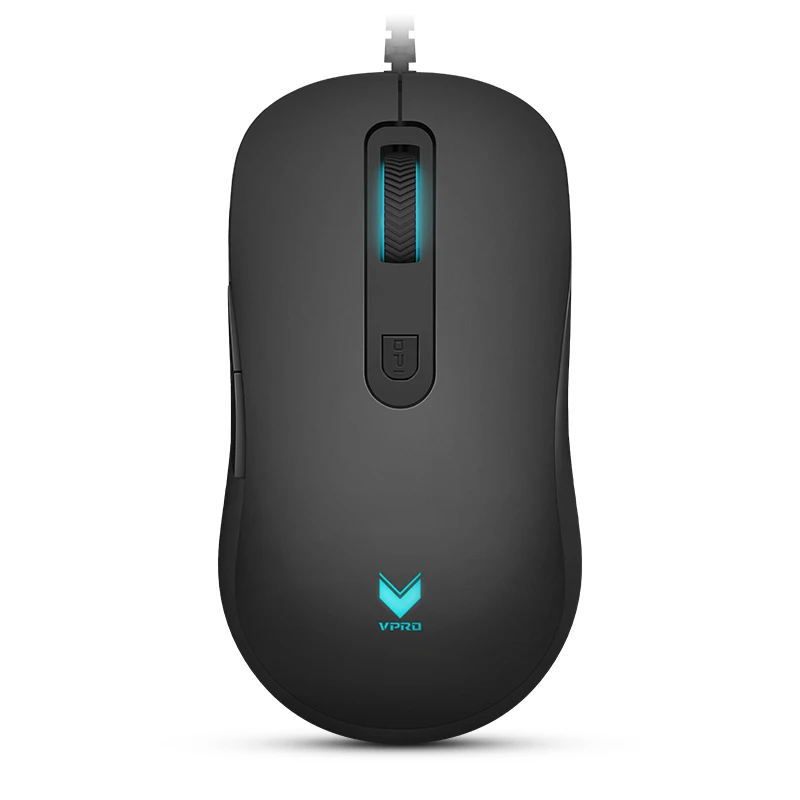 Новая программируемая игровая мышь Rapoo V22 3000DPI 7 кнопок USB Проводная оптическая с