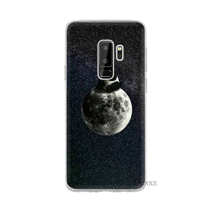 Чехол Panda Dab для Samsung M10 M20 M30 M40 S6 S7 Edge S8 S9 S10 Plus S10e Note 8 9 10 милый чехол | Мобильные