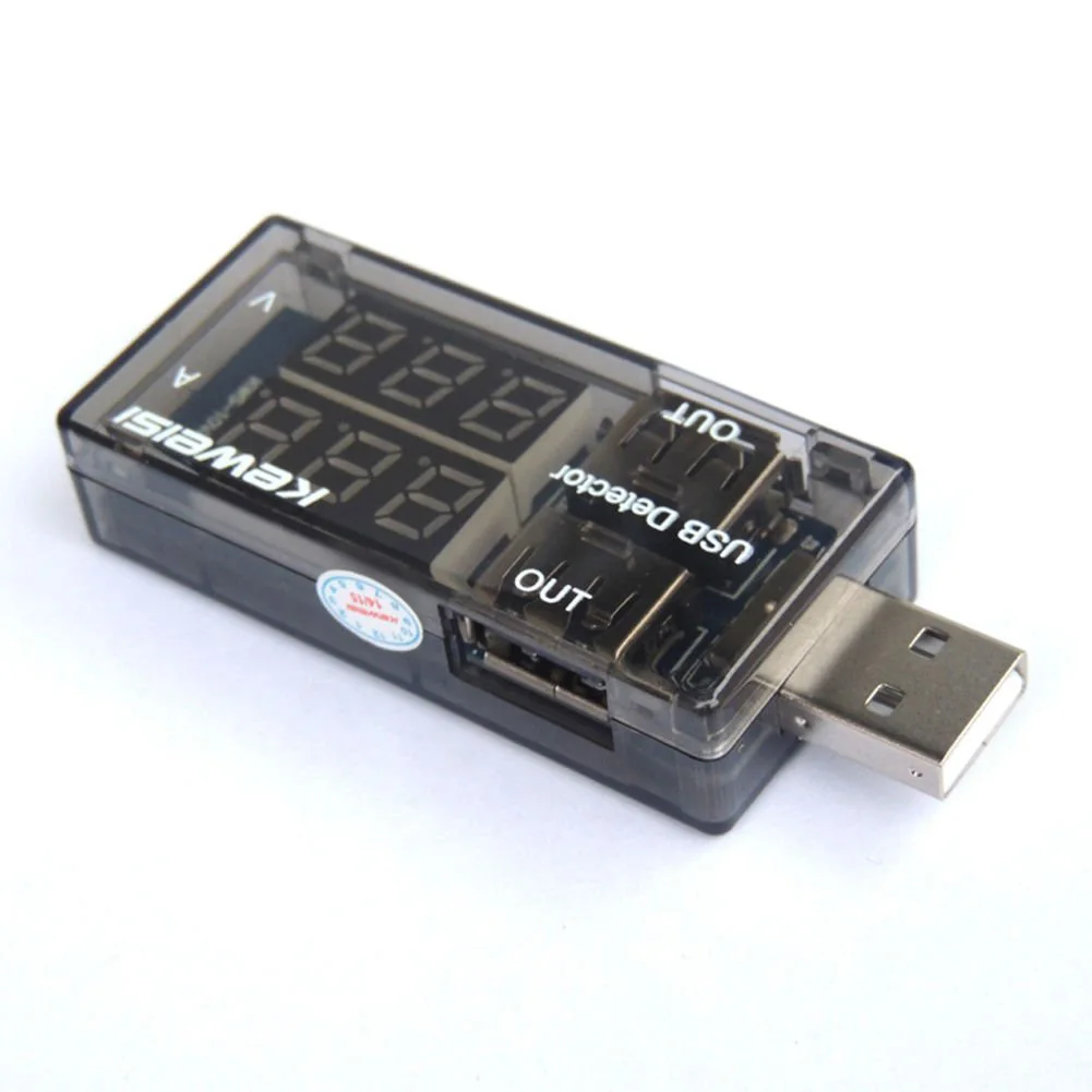 Цифровой вольтметр амперметр светодиодный USB тестер зарядный детектор