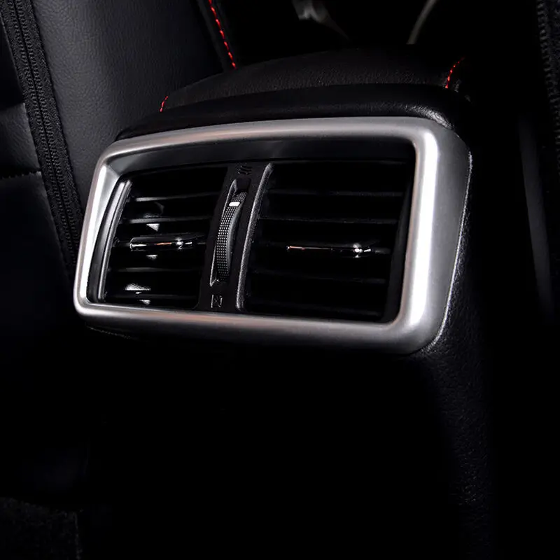 Для Nissan X Trail T32 Rogue 2014 2018 ABS Матовый/хром/углеродное волокно задняя коробка Air AC Vent