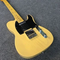 milk product transparent yellow guitar ash wood real photos wholesale and retail free shipping