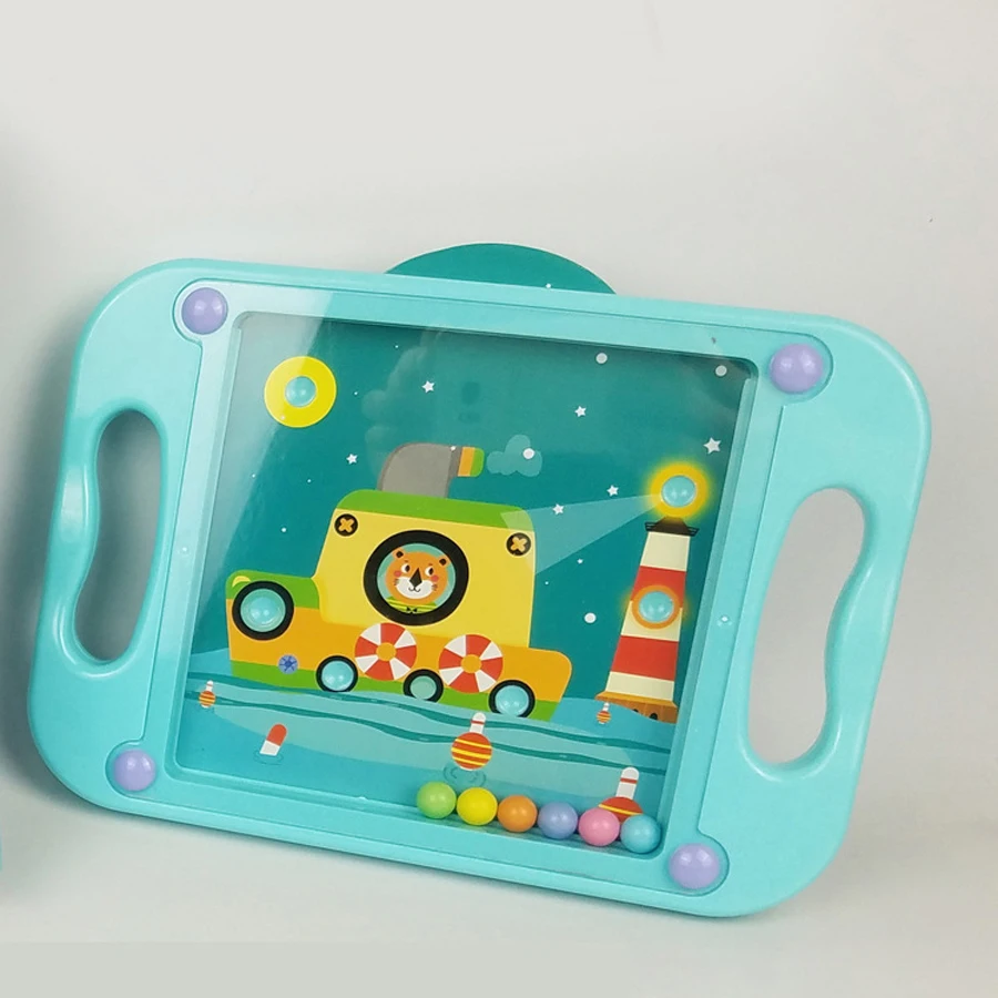 3D лабиринт игра игрушка для детей баланс мячей настольная Монтессори