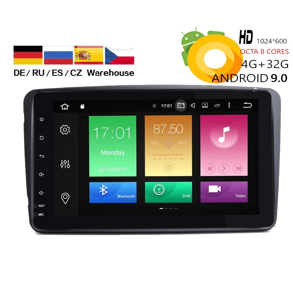 8 дюймовый автомобильный GPS проигрыватель для Mercedes Benz A/C/CLK/G Class W168 W203 W209 W463 W639 VANEO