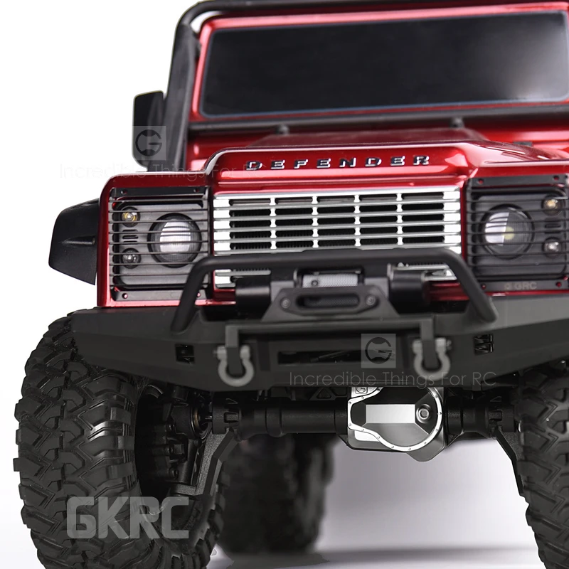 2 шт. ось вал металлическая крышка для 1/10 Rc Гусеничный автомобиль Traxxas Trx4 Defender