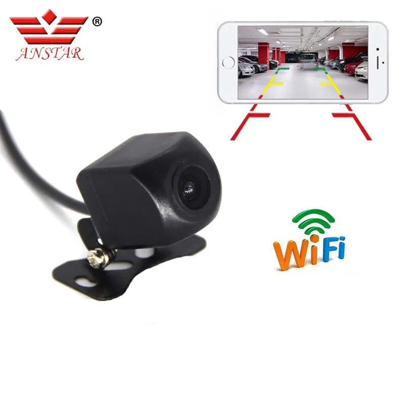 ANSTAR Wi Fi сзади Камера Водонепроницаемый HD Ночное Видение заднего хода автомобиля