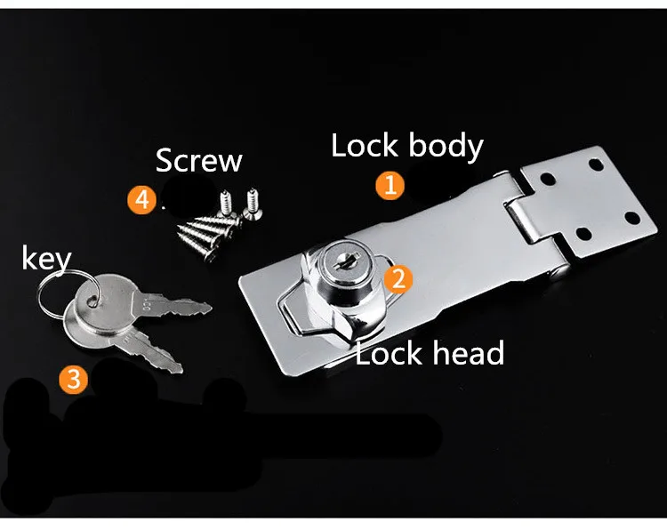 Высокое качество антикварный металлический замок дверной ящик для шкафа