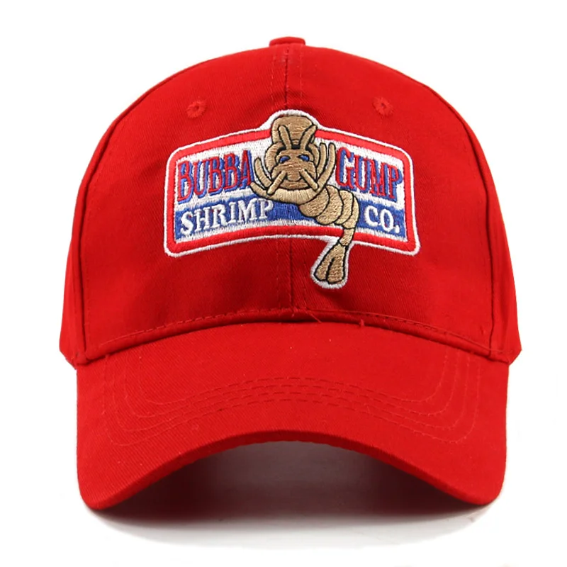 Бейсбольная кепка с креветками BUBBA GUMP модель 1994 года для мужчин и женщин улицы