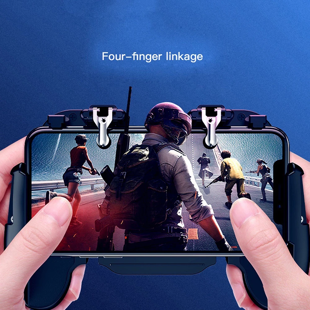 New Arrive Wireless Gamepad Telescopic Controller iOS Android Phone Gaming Trigger with fan 2019 | Электроника