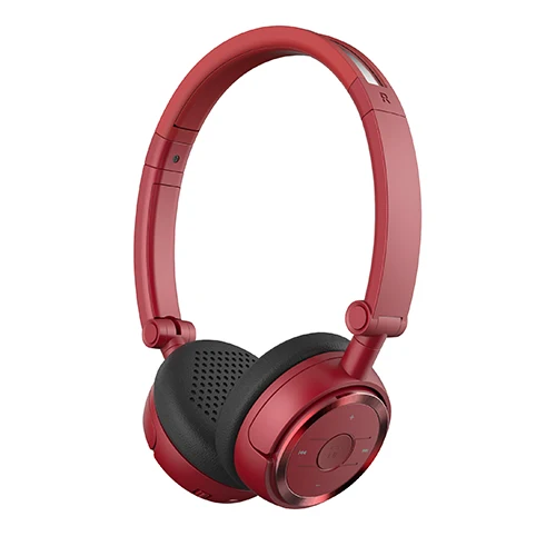 EDIFIER W675BT Bluetooth наушники HIFI на ухо Автоматическое шумоподавление Bluetooth 4,1 гарнитура с микрофоном NFC Двойная модель - Цвет: Red
