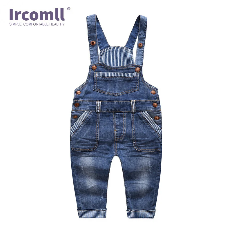 Ircomll/джинсовые комбинезоны для детей детские брюки комбинезон в ковбойском стиле