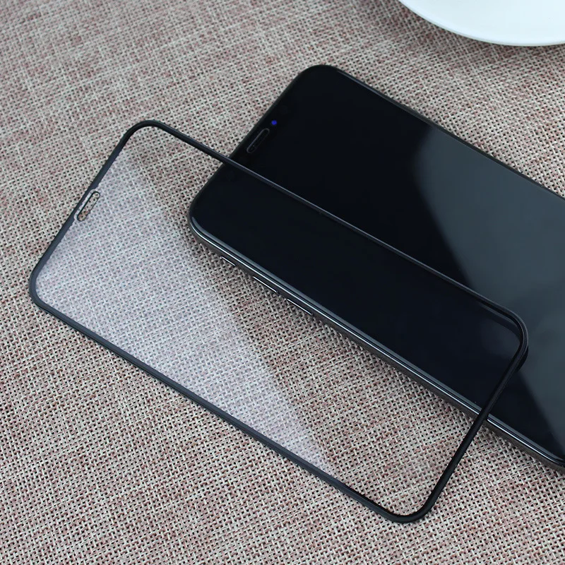 10D full cover tempered glass for iphone xs max x xr 6 6s 7 8 plus phone toughened membrane 6D | Мобильные телефоны и