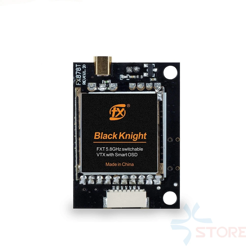 FXT FX878 черный рыцарь FPV видео 5 8 ГГц мини передатчик 40CH VTX с Smart OSD и платой
