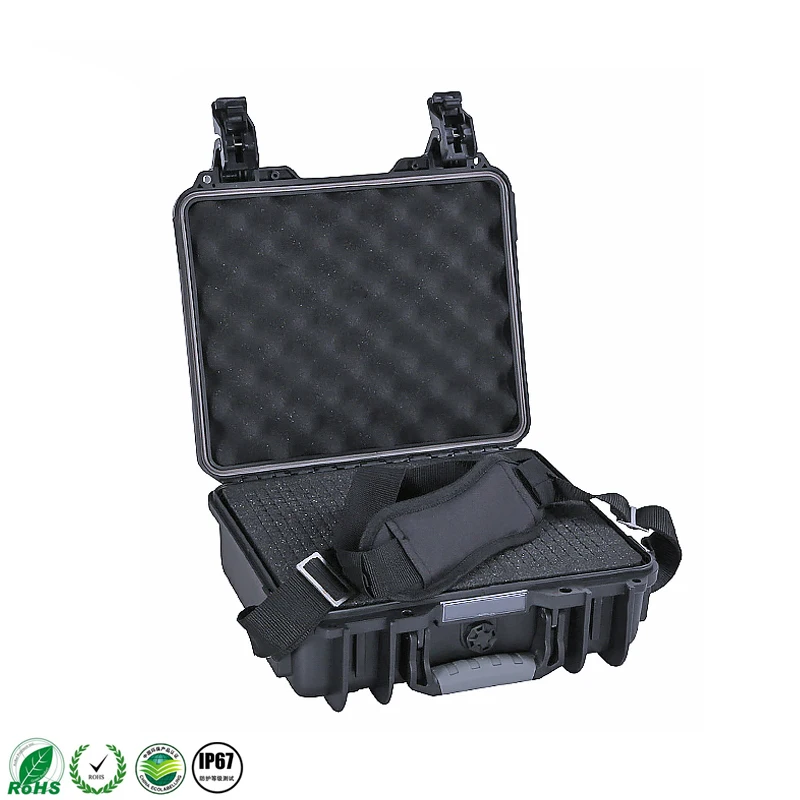 Protective Safety Instrument Tool Box Plastic storage Toolbox Equipment Suitcase Impact Resistant Tool Case Shockproof with foam