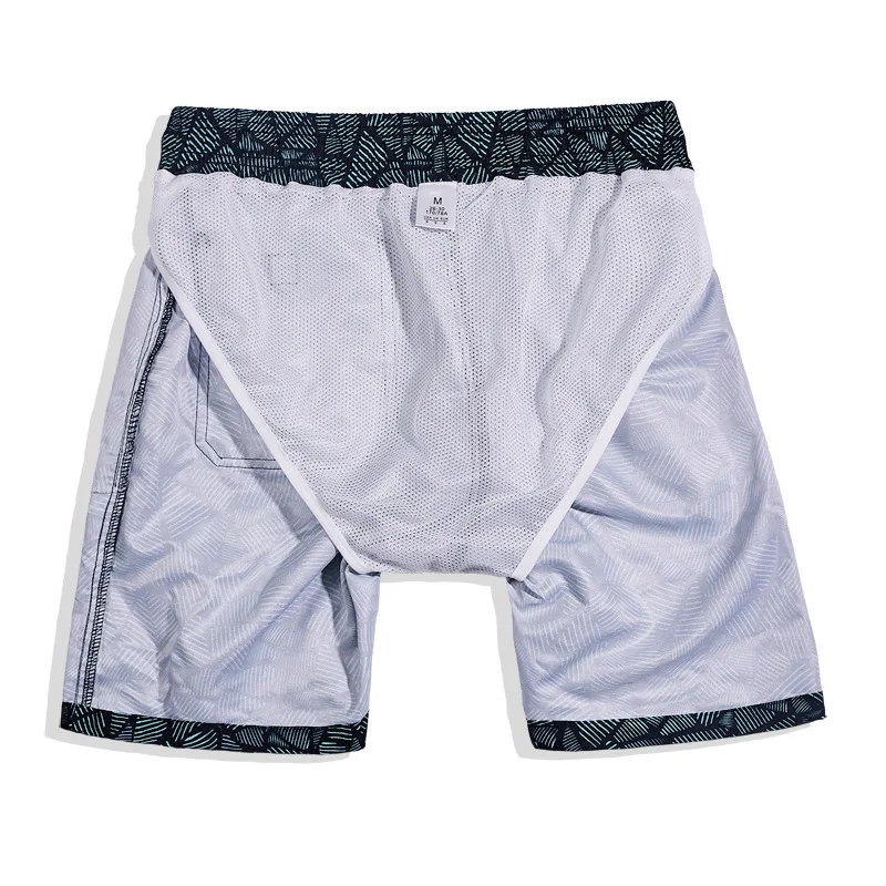 Brand Mens Active sexy Flower print swim surfing bikini board shorts Sweatpants Jogger Boxers Beach Shorts Swimsuits | Спорт и