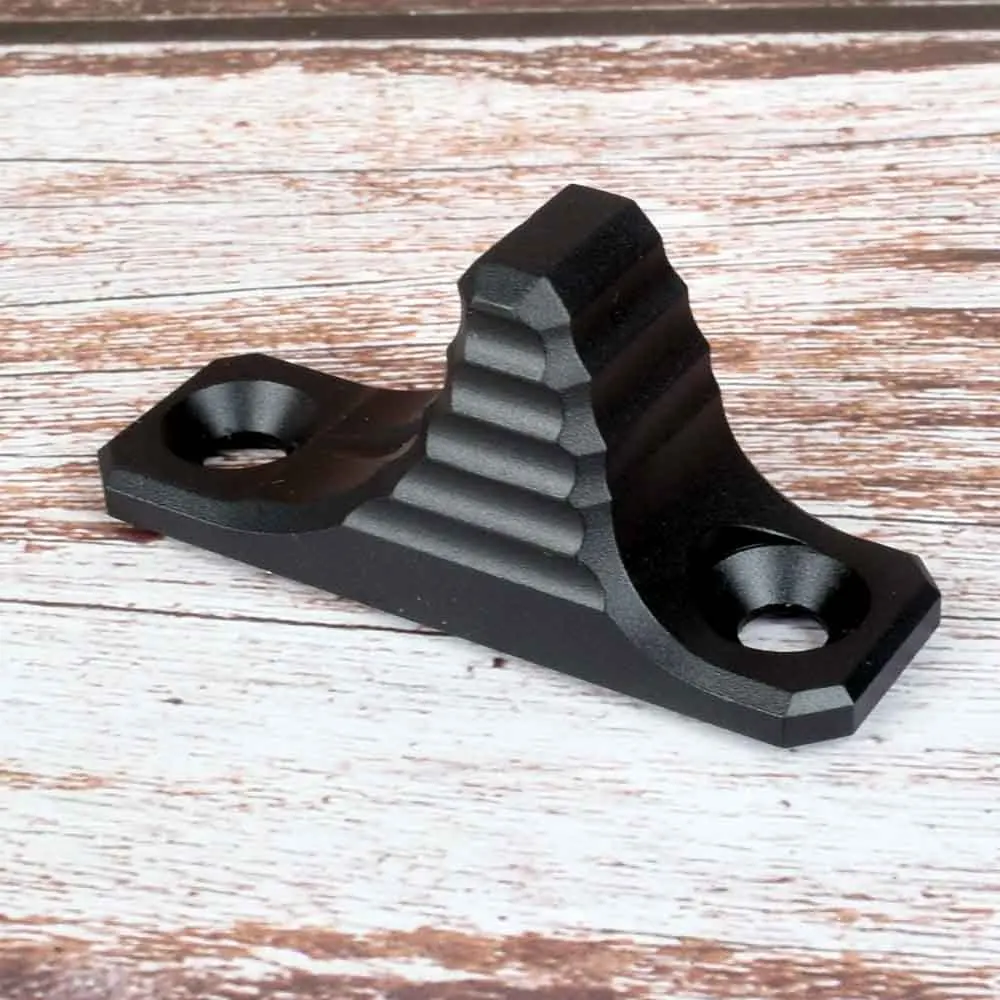 Tactical HandStop Rail Mount Mini Bi-Directional M-LOK Hand Stop Barricade Rest Hunting Standard Handguard System