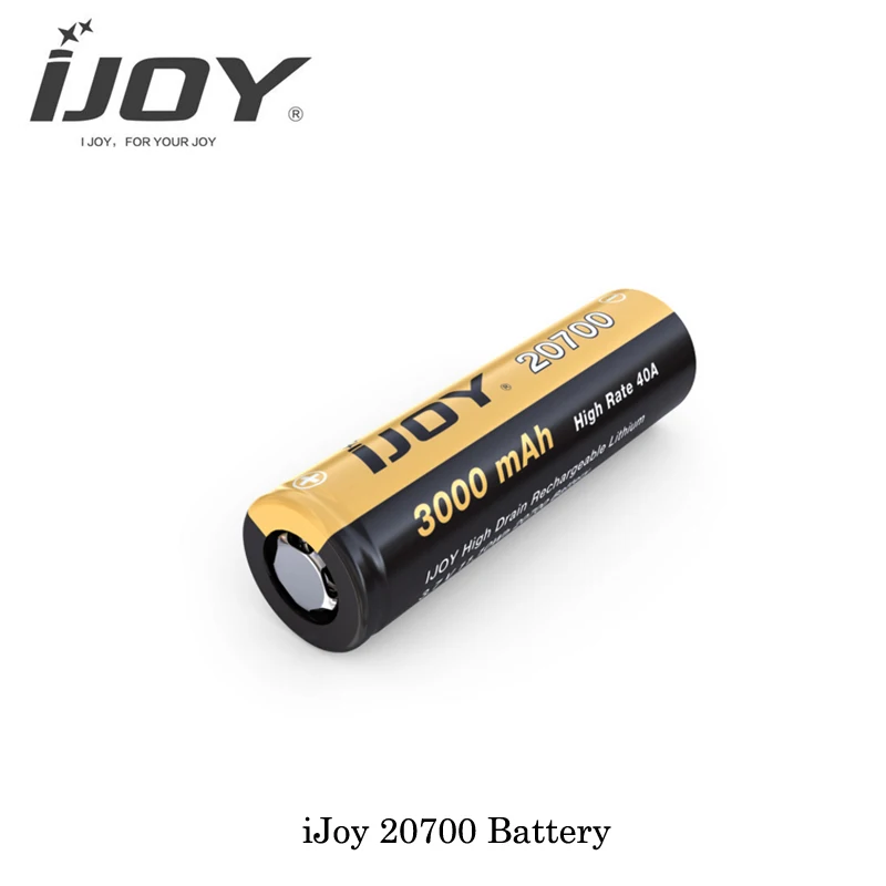 Оригинальная Аккумуляторная Батарея IJOY 20700 3 7 в 3000 мАч батарея 40 ампер для IJoy