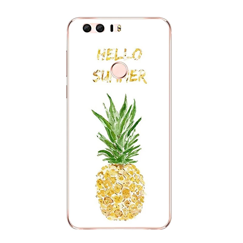 DIY для Huawei Honor 8 чехол телефона P9 P10 Lite/G9 оболочка 5 2 дюйма 7/7i Coque мягкий TPU Летний
